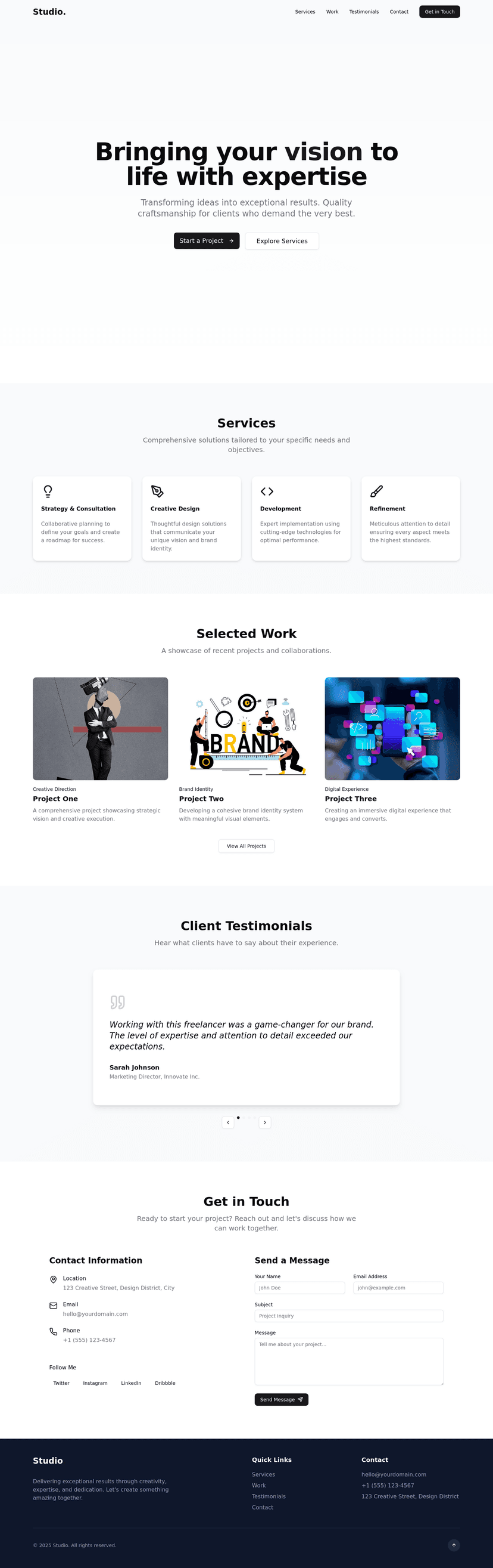 Projects.freelancer-portfolio.title - Image 1